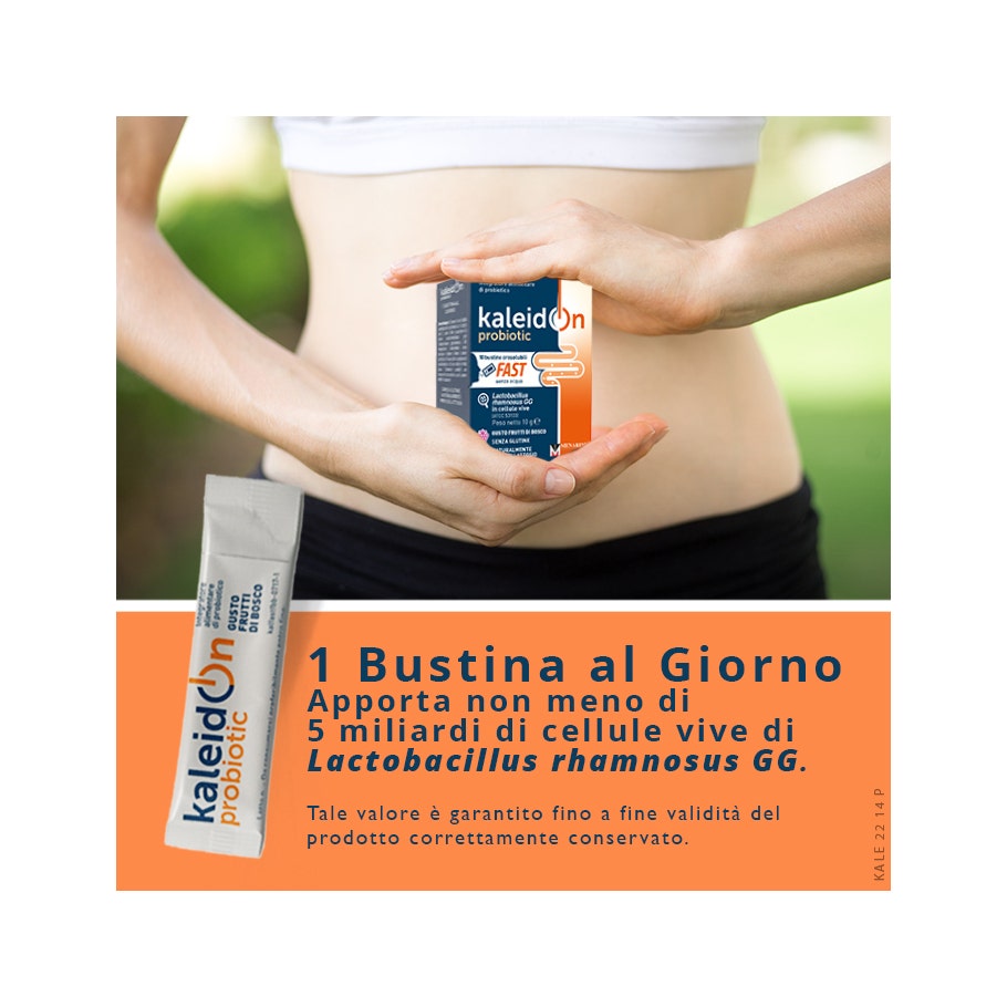Kaleidon Probiotic Fast Frutti Di Bosco 10 Bustine Orosolubili-5