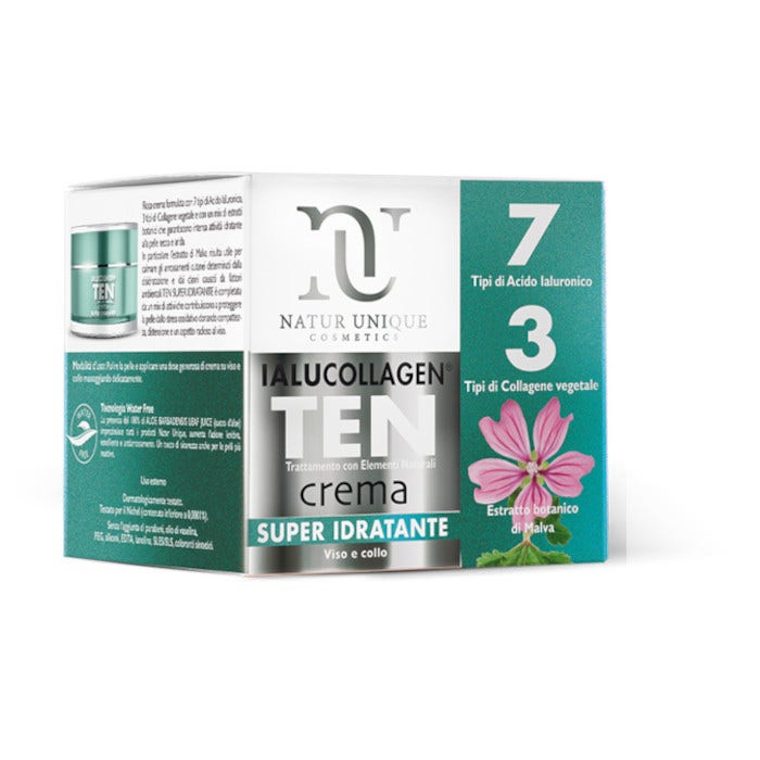 Natur Unique Ialucollagen Ten Cream Crema Viso Super Idratante 50ml-3