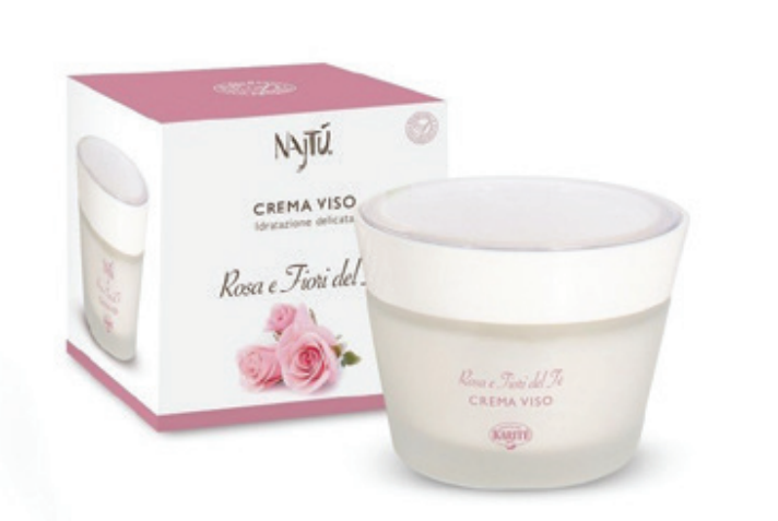 Najtù Rosa E Fiori Del Te' Crema Viso Idratante 50g-1