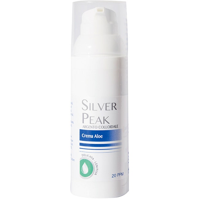 Silver Peak Crema Aloe Argento Colloidale 50ml  - 1
