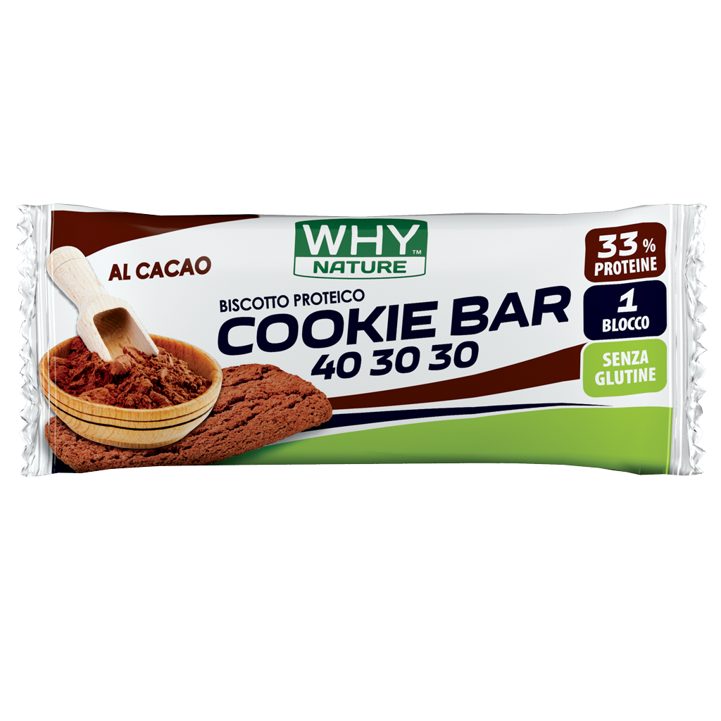 Why Nature Cookie Bar 40 30 30 Biscotto Proteico 21g-1
