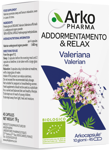 Arkopharma Valeriana Bio 45 Capsule
