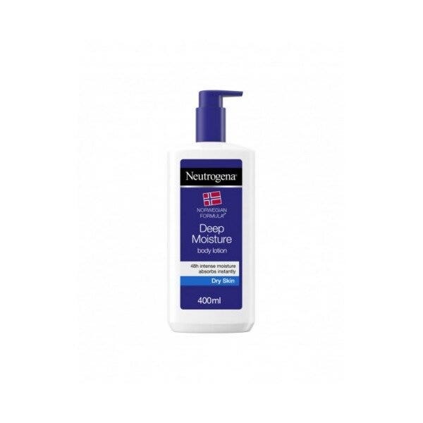 Neutrogena Deep Moisture Fluida Profumata Crema Corpo per Pelle Secca e Sensibile 400ml-8