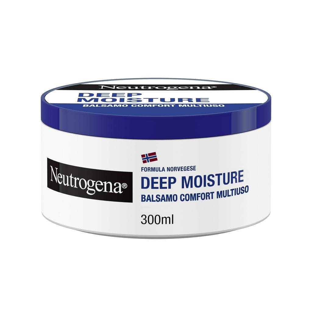 Neutrogena Deep Moisture Comfort Crema Viso e Corpo per Pelle Normale e Secca formula Norvegese 300ml-9