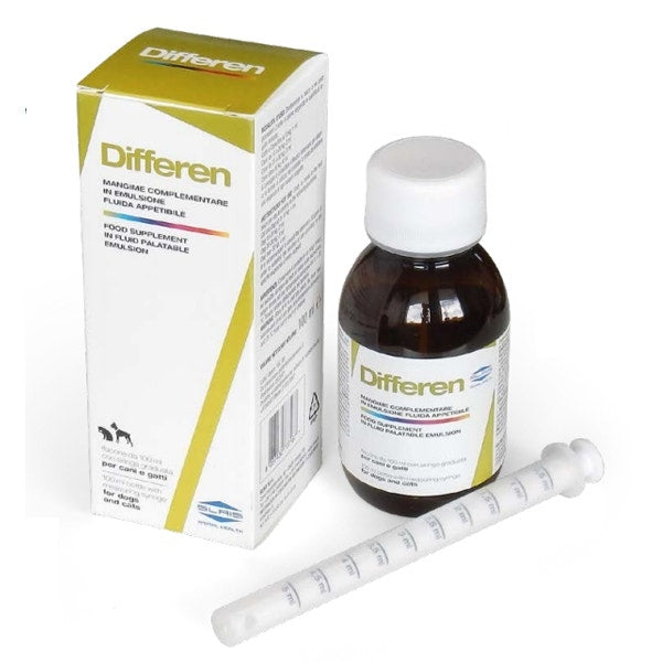 Differen Mangime Complementare Per Vie Urinarie Cani/Gatti 100ml-1