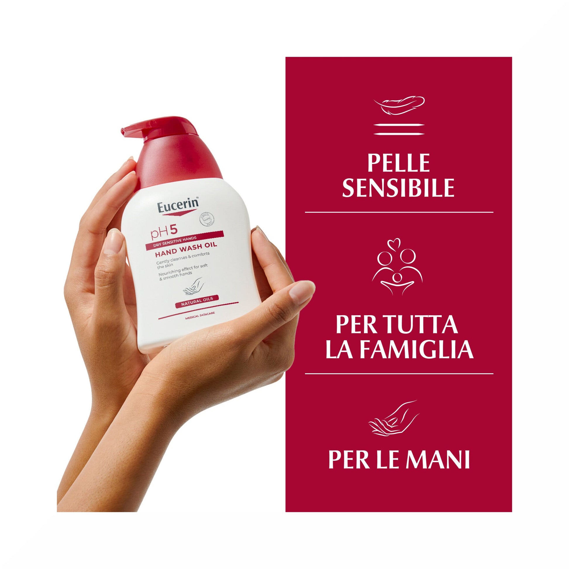 Eucerin pH5 Olio Detergente Mani 250ml-3