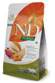 Farmina N&D Pumpkin Anatra E Zucca Gatti Adulti Sacco 300g-2