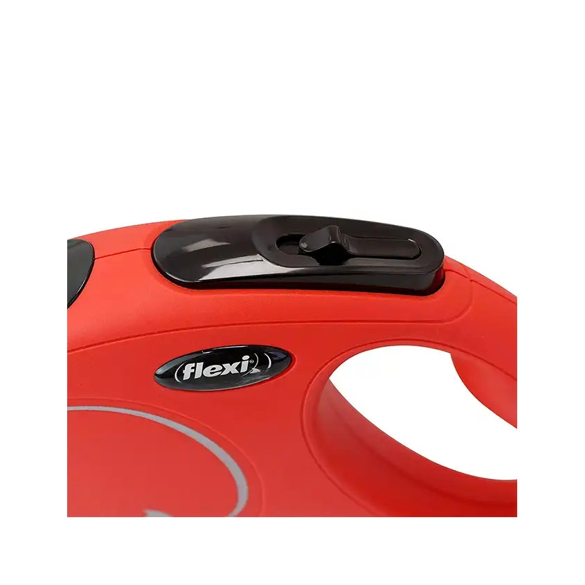 Flexi New Classic In Corda Guinzaglio Per Cani Colore Nero Taglia XS 3m-2