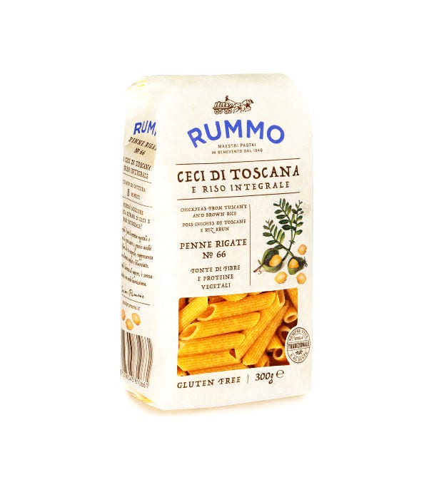 Rummo Pasta Di Legumi Penne Rigate Ai Ceci Senza Glutine 300g-3