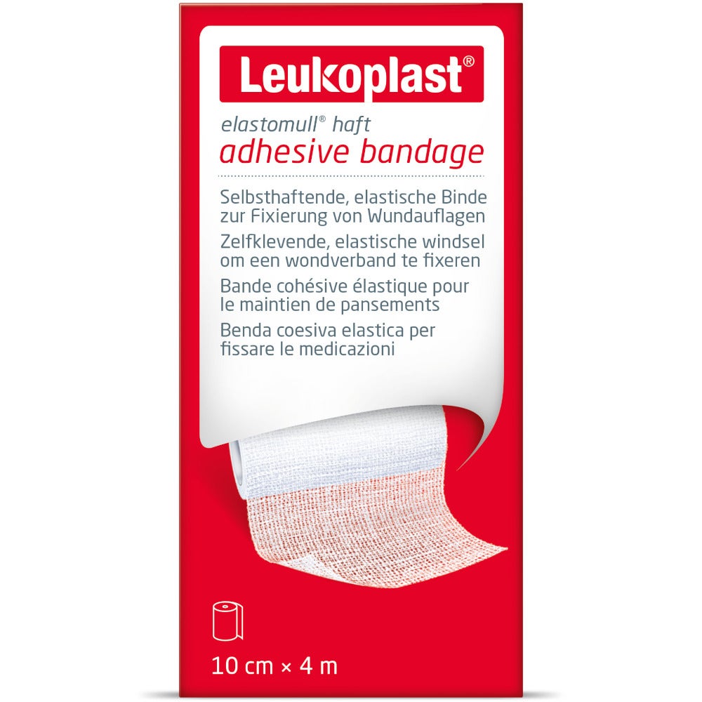 Elastomull Haft Benda 4mx10cm 1 Pezzo-4