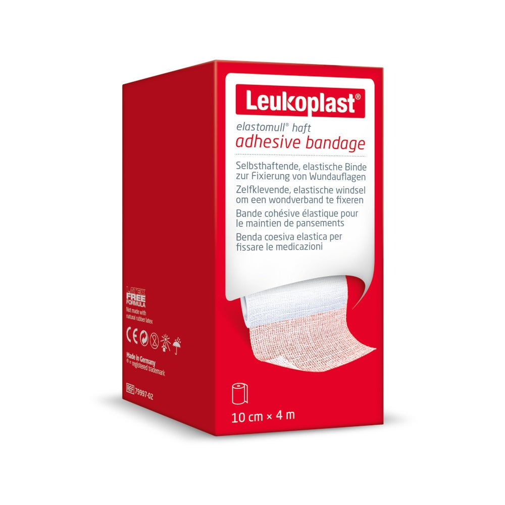 Elastomull Haft Benda 4mx10cm 1 Pezzo-5