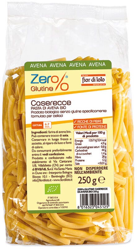 Fior Di Loto Pasta Di Avena Caserecce 250g-2