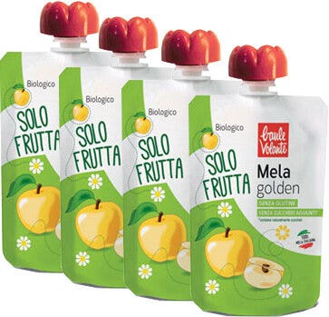 baule Volante Solo Frutta Mela Golden 4x100g-2