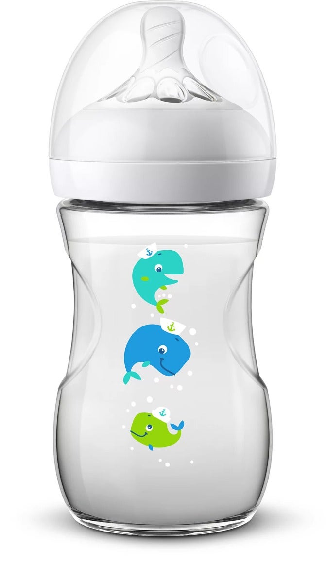 Philips Avent Biberon Natural Balene 1M+ 260ml-2