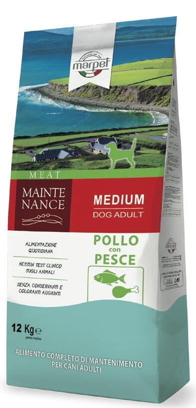 Marpet Maintenance Pollo/Pesce Cibo Secco Per Cani Adulti Taglia Medium Sacco 12 Kg-3