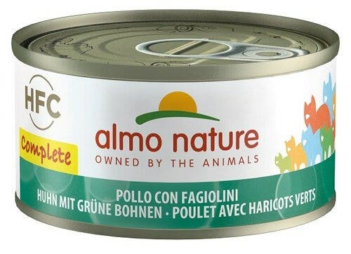 Almo Nature HFC Complete Cibo Umido Pollo E Fagiolini Per Gatti Adulti Lattina 70g-2