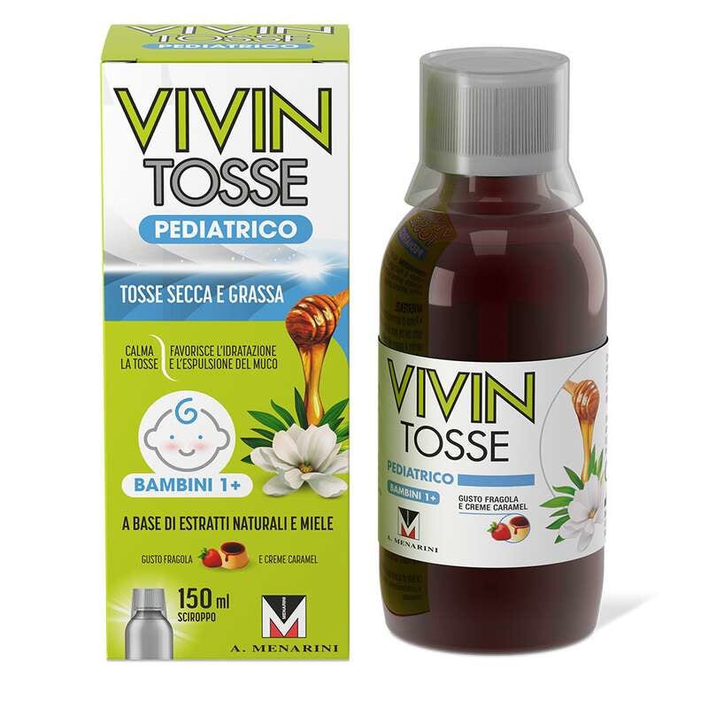 Vivin Tosse Pediatrico Sciroppo Tosse Secca E Grassa Sciroppo 150ml-0