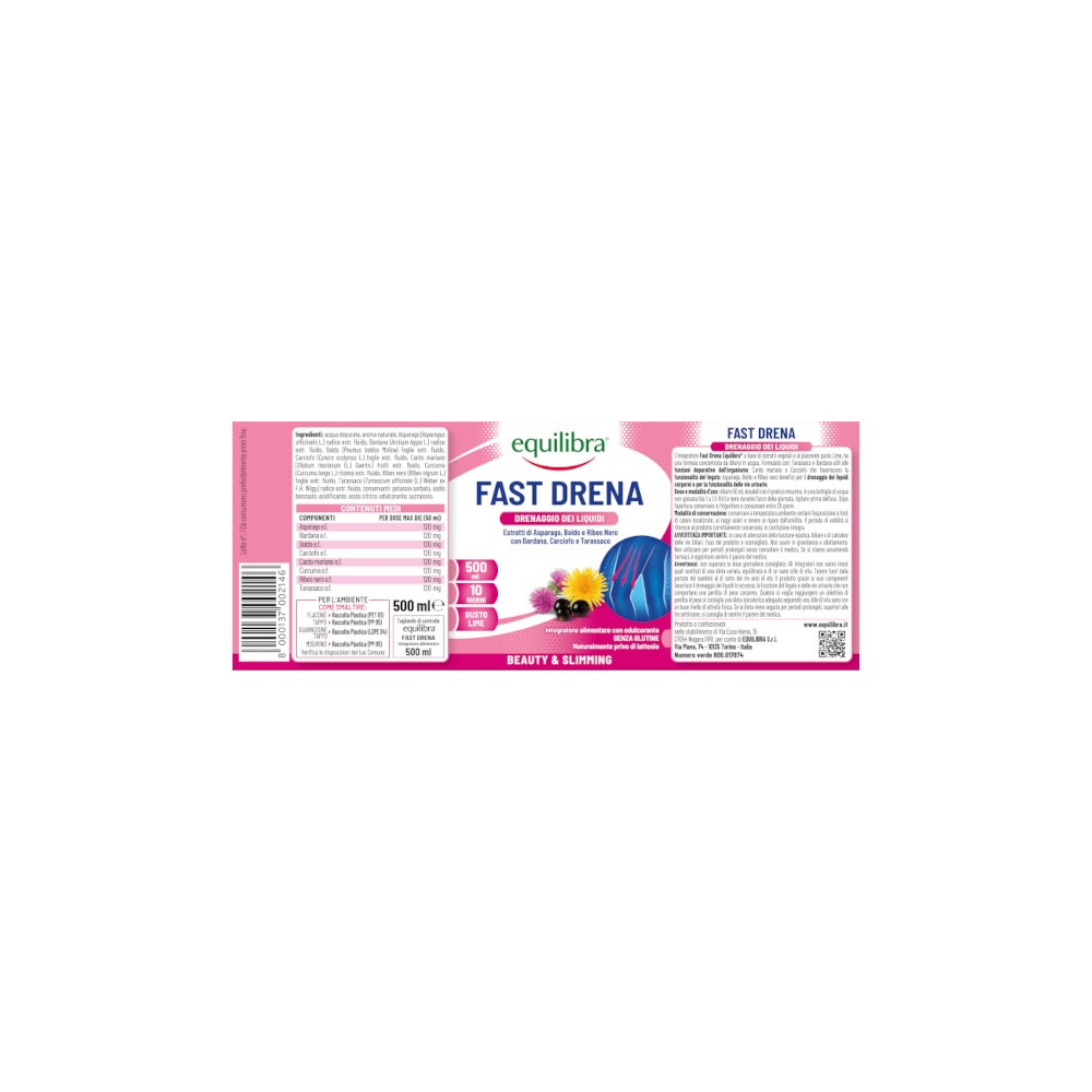 Equilibra Fast Drena Lime 500ml-3