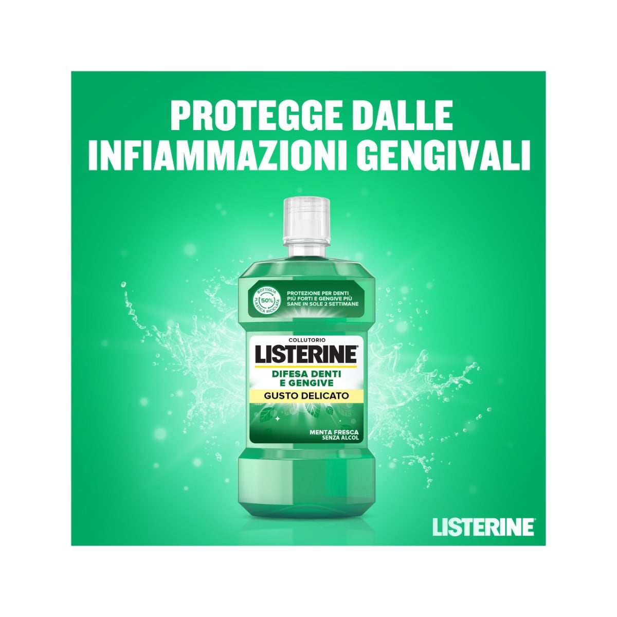 Listerine Difesa Denti E Gengive Collutorio Gusto Delicato 500ml-31