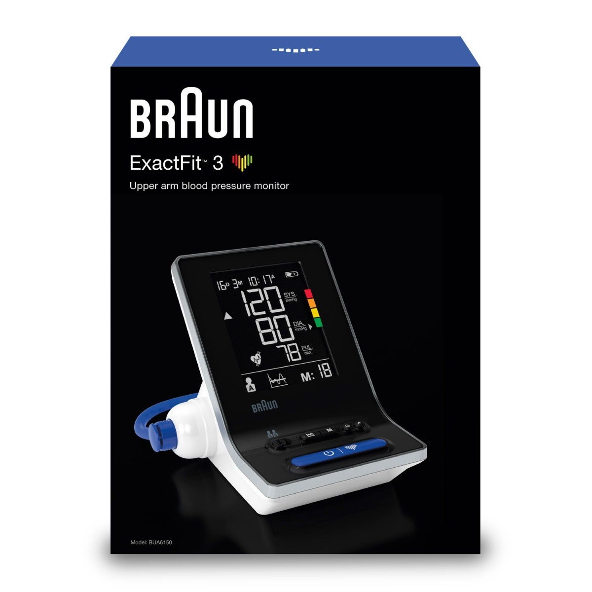 Braun Misuratore Pressione Sanguigna ExactFit 3-4