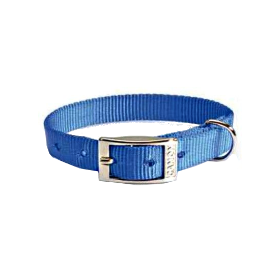 Camon Collare In Nylon Per Cani Colore Blu 12x380mm-3
