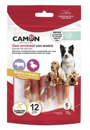 Camon Rolls di Pelle Bovina con Anatra 28cm 250g-1