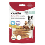 Camon Rolls di Pelle Bovina con Pollo Per Cani 1150g-2