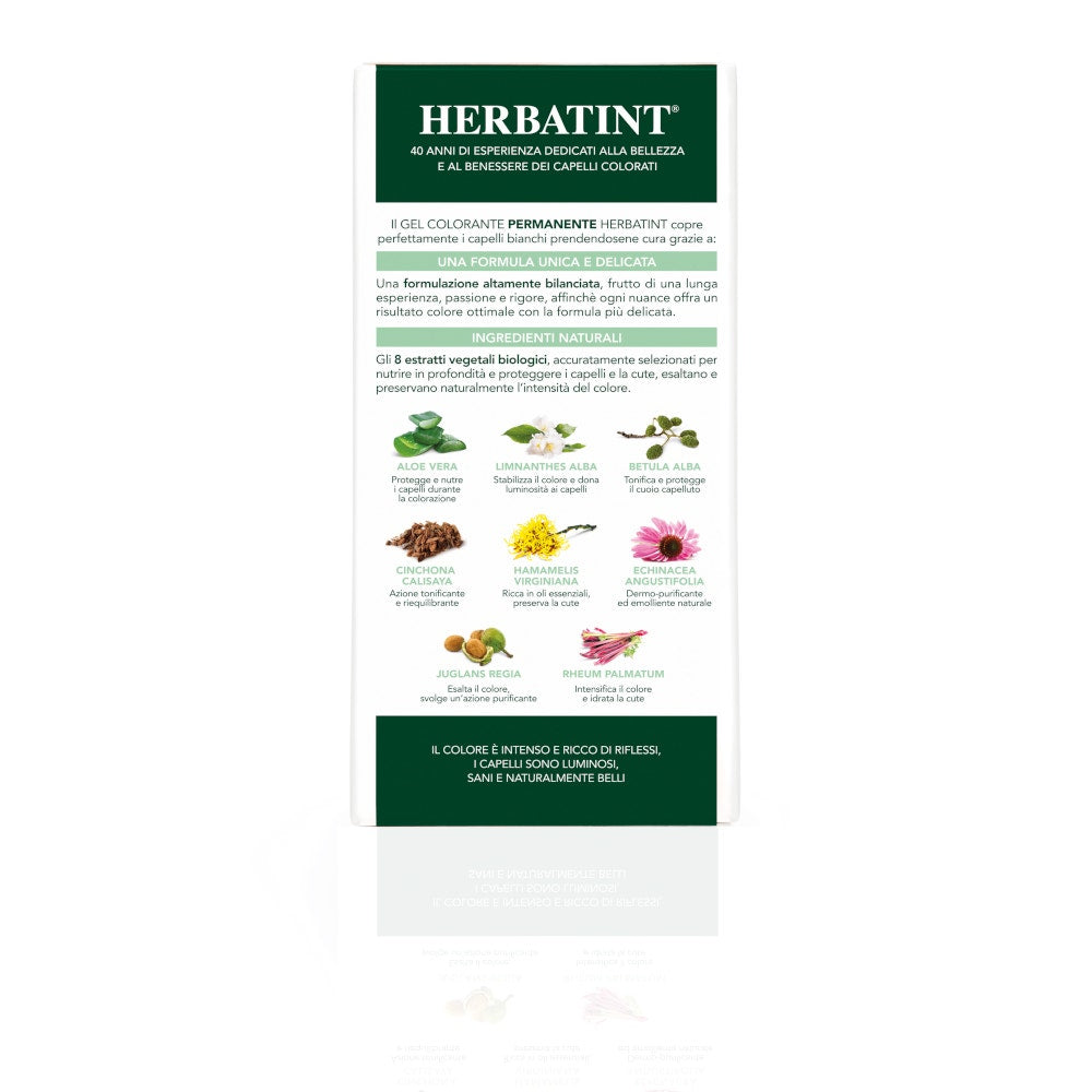 Herbatint Tintura Per Capelli Gel Permanente 8R Biondo Chiaro Ramato 3 Dosi 300ml-5