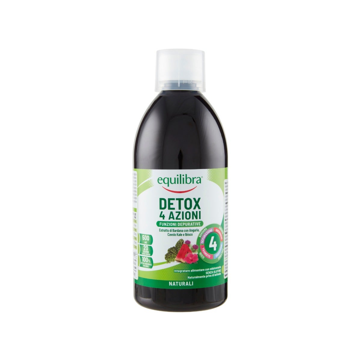 Equilibra Detox 4 Azioni Frutta 500ml-1