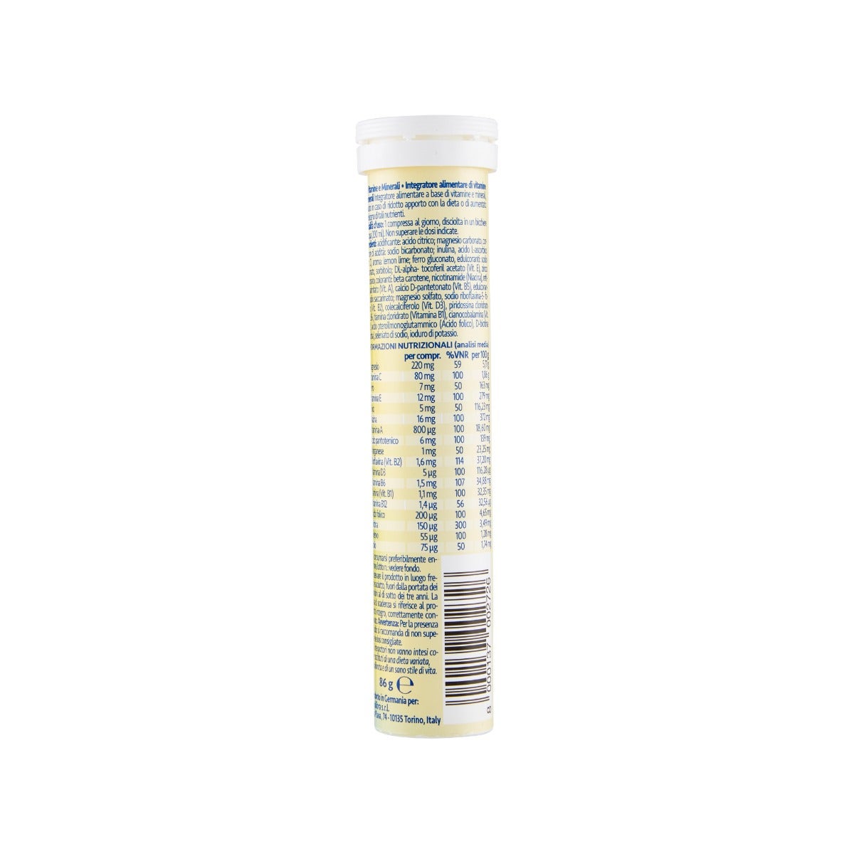 Equilibra Più Vitamine E Minerali 20 Compresse Effervescenti-2