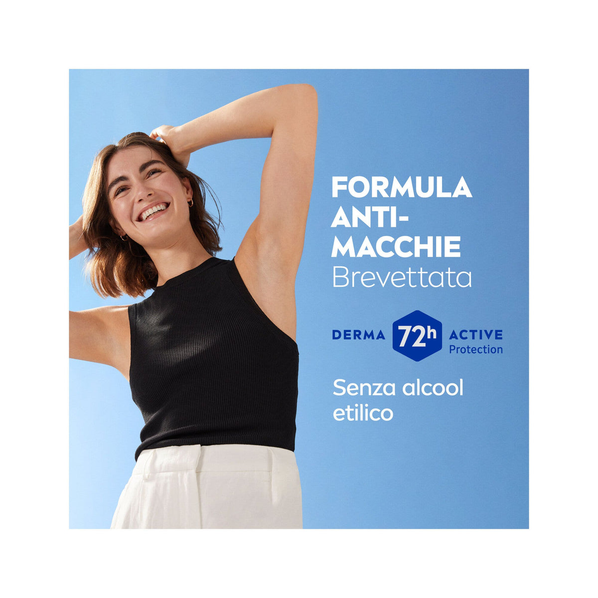 Nivea Black & White Invisible Original Spray Deodorante Donna Antitraspirante 72h 150ml-4