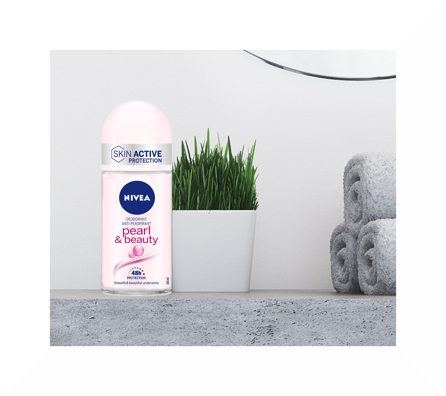 Nivea Pearl & Beauty Deodorante Roll On 50ml Donna Antitraspirante Per Una Pelle Morbida-7