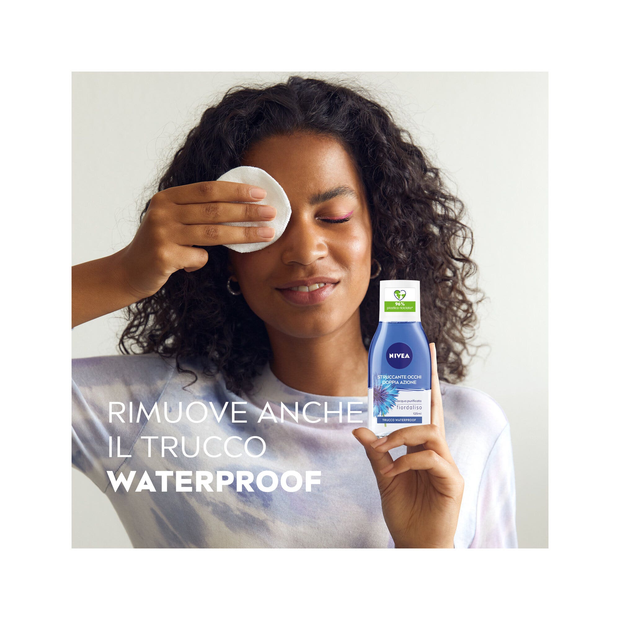 Nivea Struccante Occhi Doppia Azione Olio Struccante Bifasico Per Gli Occhi 125ml-3