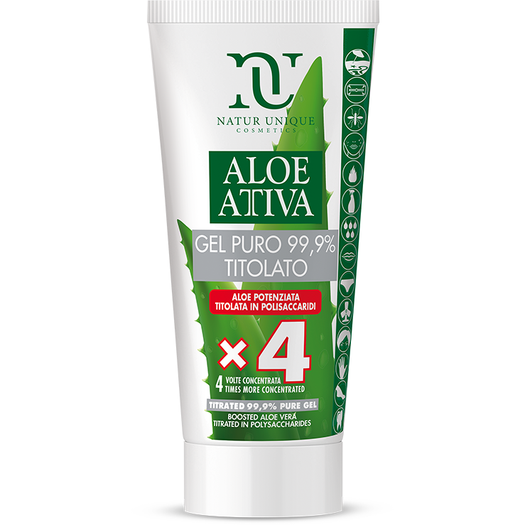 Natur Unique Aloe Attiva Gel Puro Titolato 200ml-1