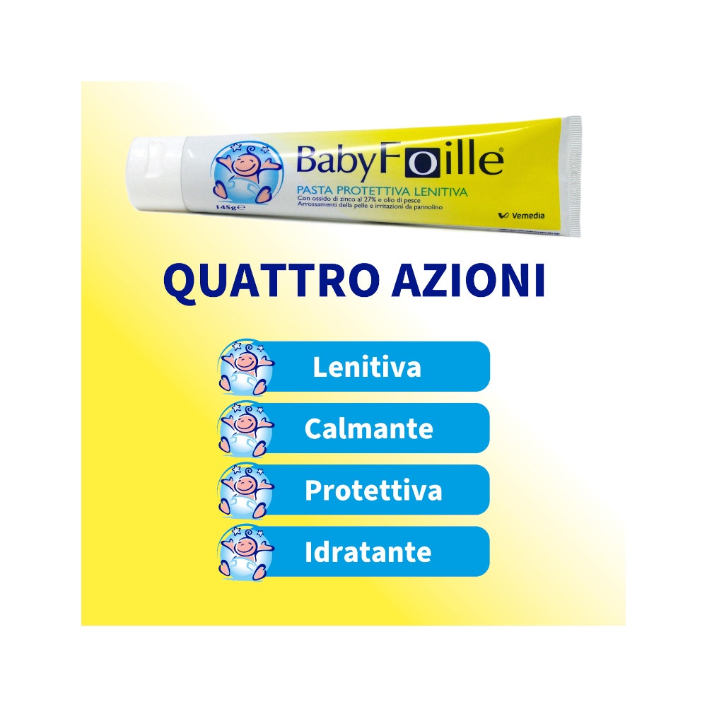 Baby Foille Pasta Protettiva Lenitiva 145g-4