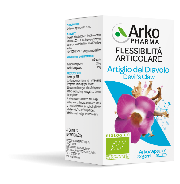 Arkopharma Artiglio Del Diavolo Bio 45 Capsule