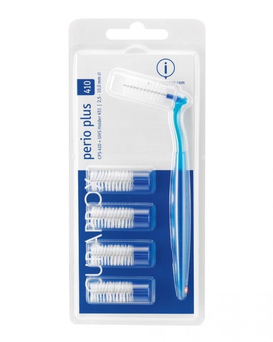 Curaprox CPS 410 Perio Plus 5 Scovolini + 1 Supporto-2