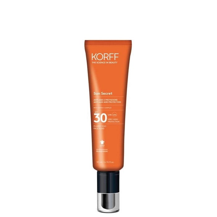 Korff Sun Secret Fluido Viso SPF30 Anti Age 50ml-1
