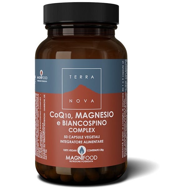 Terranova Coq10/Magnesio/Biancospino 50 Capsule-2