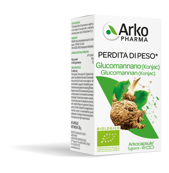 Arkopharma Glucomannano Bio 130 Capsule