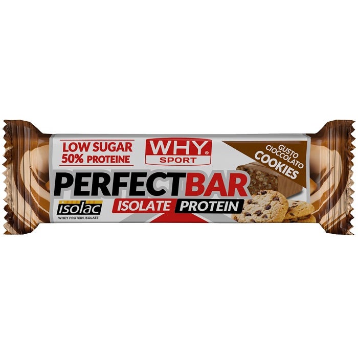 Why Sport Perfect Barretta Cioccolato Biscotto 50g  - 2