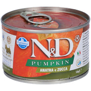 N&d Wet Dog Pumpkin Anatra 140 g