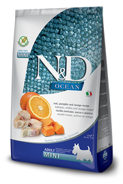 Farmina N&D Ocean Merluzzo E Zucca Cani Adulti Taglia Mini Sacco 800g-1