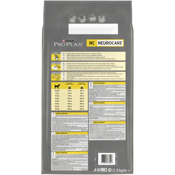 Purina Pro Plan Veterinary Diets Secco Cane NC Neurocare Sacco 3kg-2