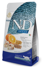 Farmina N&D Ocean Merluzzo E Farro Gatti Adulti Sacco 1,5kg-1