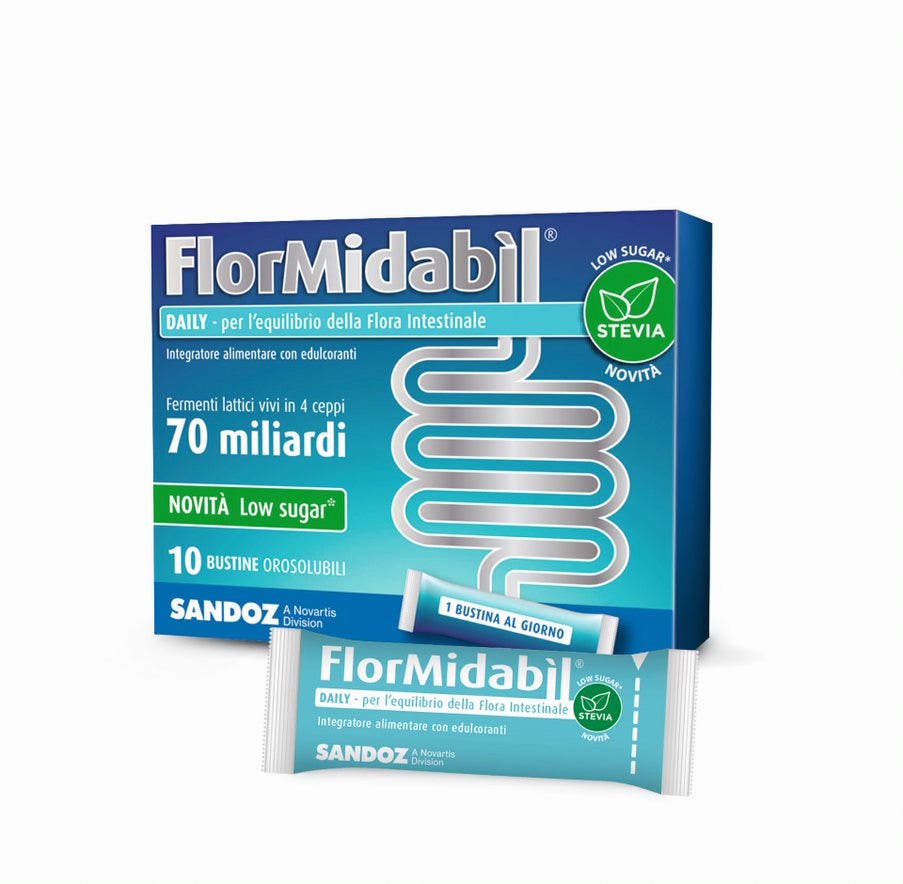 Flormidabil Daily 70 Miliardi Con Stevia 10 Bustine-2