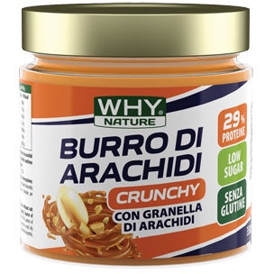 Why Nature Burro Arachidi Crunchy 350g  - 2