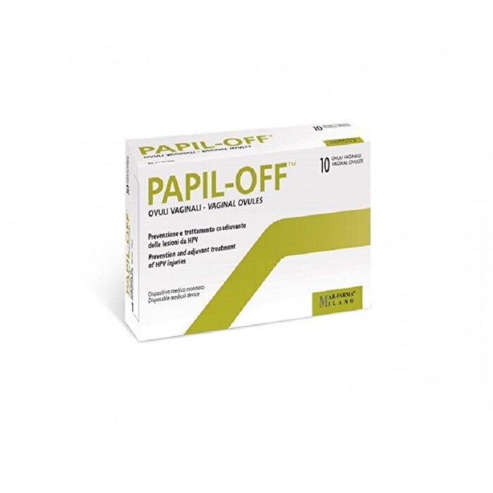 Papil-Off  Ovuli Vaginali 10 Pezzi-1