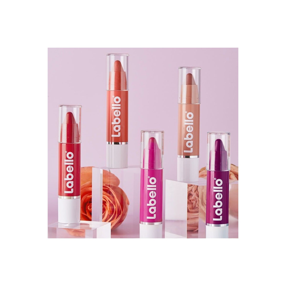 Labello Crayon Lipstick Poppy Red Matitone Labbra 1 Pezzo   -8
