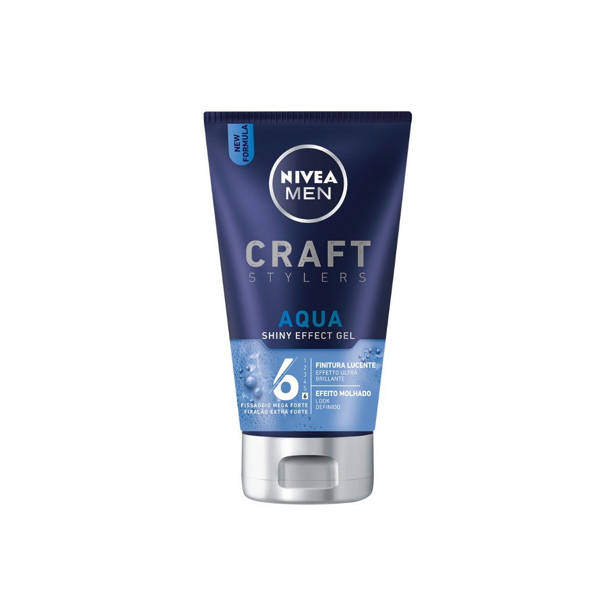 Nivea Craft Stylers Aqua Shiny Effect Gel Per La Cura Capelli Con Effetto Bagnato 150ml-5